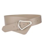 Extra Large XXL Asymmetrical Belt with Triangular Buckle