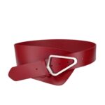 Ceinture Extra Large XXL asymétrique à boucle triangulaire