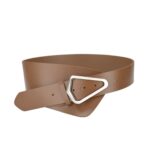 Ceinture Extra Large XXL asymétrique à boucle triangulaire