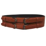 Extra Large XXL Belt with Quadruple Buckles