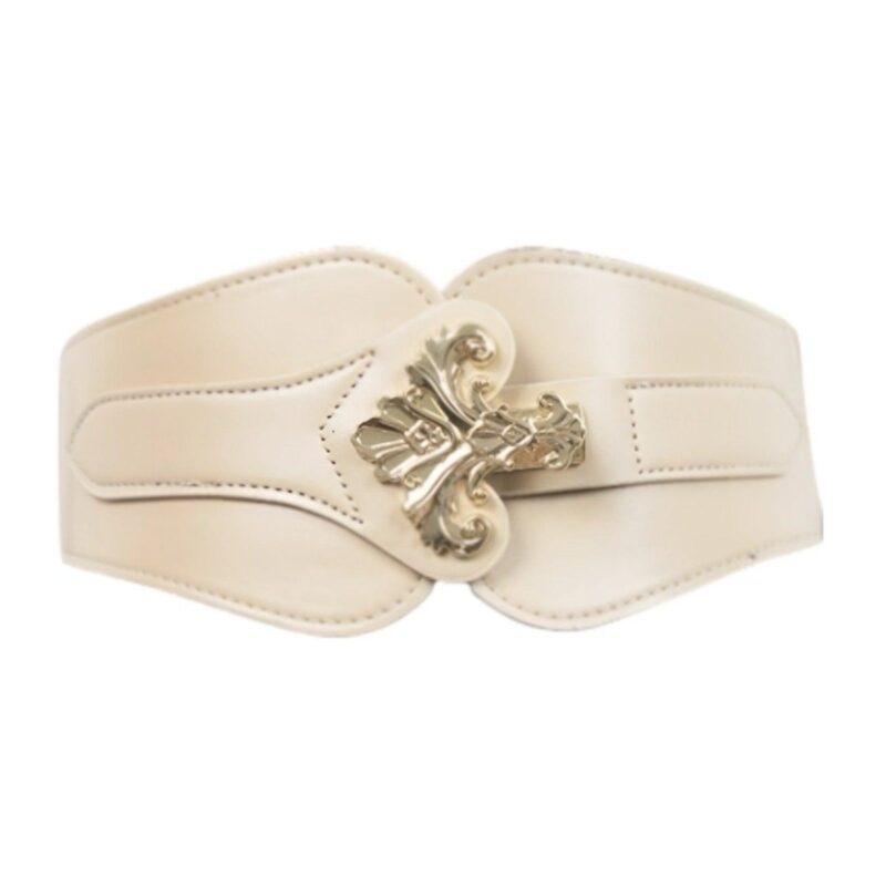 Extra Large XXL Belt with Subtly Decorated Original Buckle