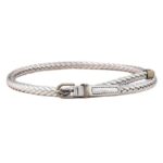 Ceinture en simili cuir pour femme