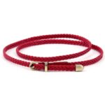 Ceinture en simili cuir pour femme