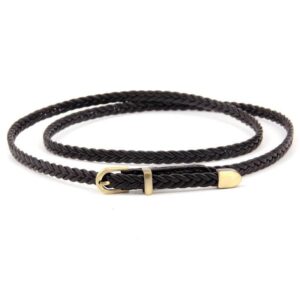 Ceinture en simili cuir pour femme