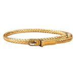 Ceinture en simili cuir pour femme