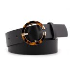 Ceinture en simili cuir pour femme