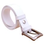 Ceinture en cuir pleine fleure