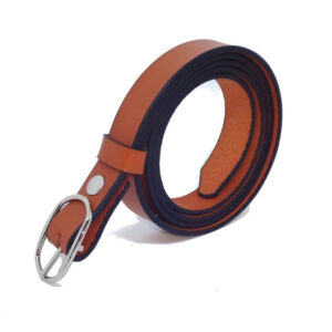 Ceinture en cuir pleine fleure