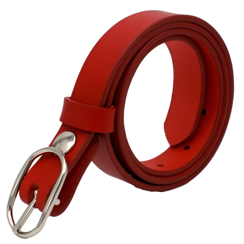 Ceinture en cuir pleine fleure