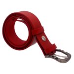 Ceinture en cuir pleine fleure