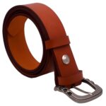 Ceinture en cuir pleine fleure