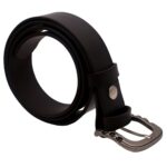 Ceinture en cuir pleine fleure