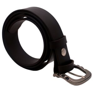 Ceinture en cuir pleine fleure