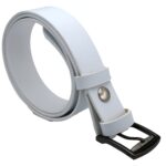 Ceinture en cuir pleine fleure