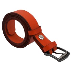 Ceinture en cuir pleine fleure