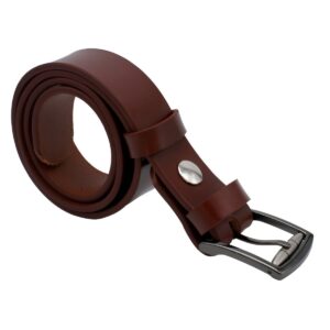 Ceinture en cuir pleine fleure