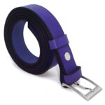 Ceinture en cuir pleine fleure