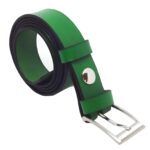 Ceinture en cuir pleine fleure