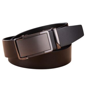 Ceinture de costume en cuir pleine fleur