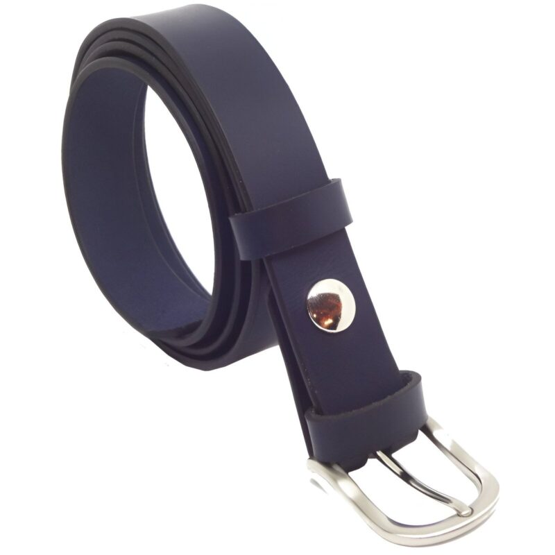 Ceinture en cuir pleine fleure