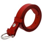 Ceinture en cuir pleine fleure