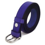 Ceinture en cuir pleine fleure