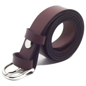 Ceinture en cuir pleine fleure