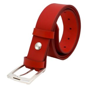 Ceinture en cuir pleine fleure