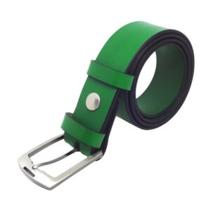 Ceinture en cuir pleine fleure