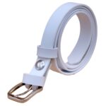 Ceinture en cuir pleine fleure