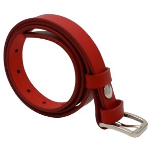 Ceinture en cuir pleine fleure