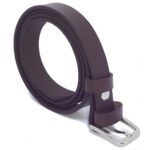 Ceinture en cuir pleine fleure