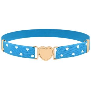 Ceinture élastique à attache rapide en forme de coeur