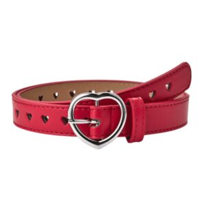 Ceinture pour fille avec boucle en coeur