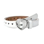 Ceinture pour fille avec boucle en coeur