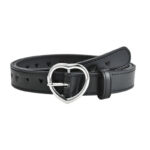 Ceinture pour fille avec boucle en coeur