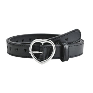 Ceinture pour fille avec boucle en coeur