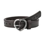Ceinture pour fille avec boucle en coeur