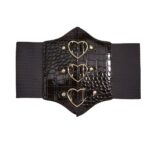 Heart-shaped Buckle Corset Belt