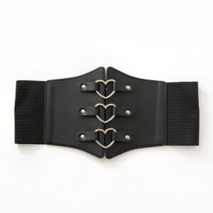 Heart-shaped Buckle Corset Belt