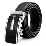 Ceinture de costume en cuir pour homme