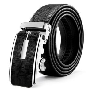 Ceinture de costume en cuir pour homme