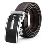 Ceinture de costume en cuir pour homme