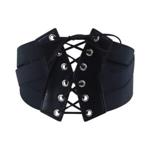 Jayden Model Corset Belt with Interlacing Straps