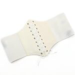 Ceinture corset unie à lacet