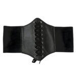 Kayla Lace-Up Plain Corset Belt