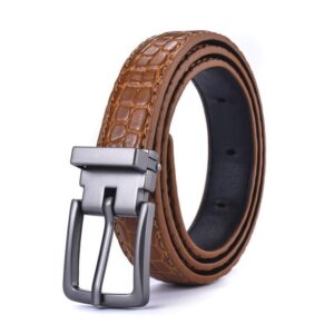 Ceinture enfant ajustable pour fille ou garçon en simili vegan