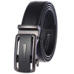 Ceinture de costume en cuir pour homme