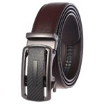 Ceinture de costume en cuir pour homme