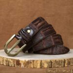 Ceinture en cuir pour homme